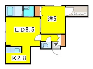 Millefeuilleの物件間取画像